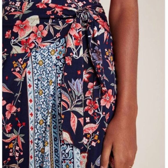 Maeve Anthropologie Fiorenza midi skirt size XS - Picture 3 of 8